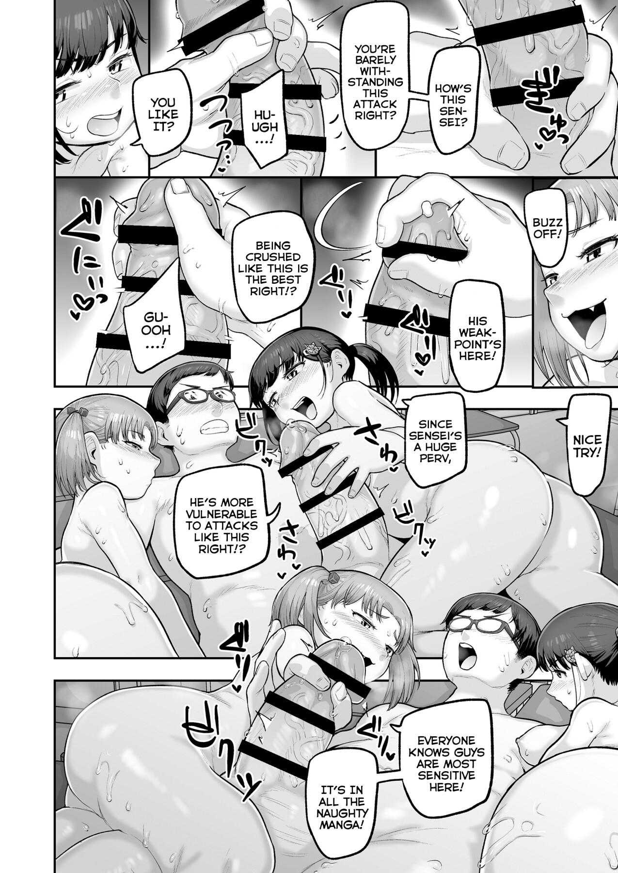 Hentai Manga Comic-The Story of Two Mesugaki Students That Treat Ending My Teaching Career As a Literal Game-Read-29